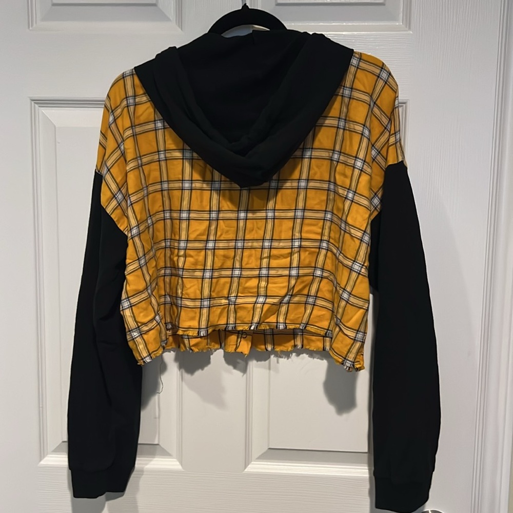 Cropped flannel shirt - Picture 4 of 4